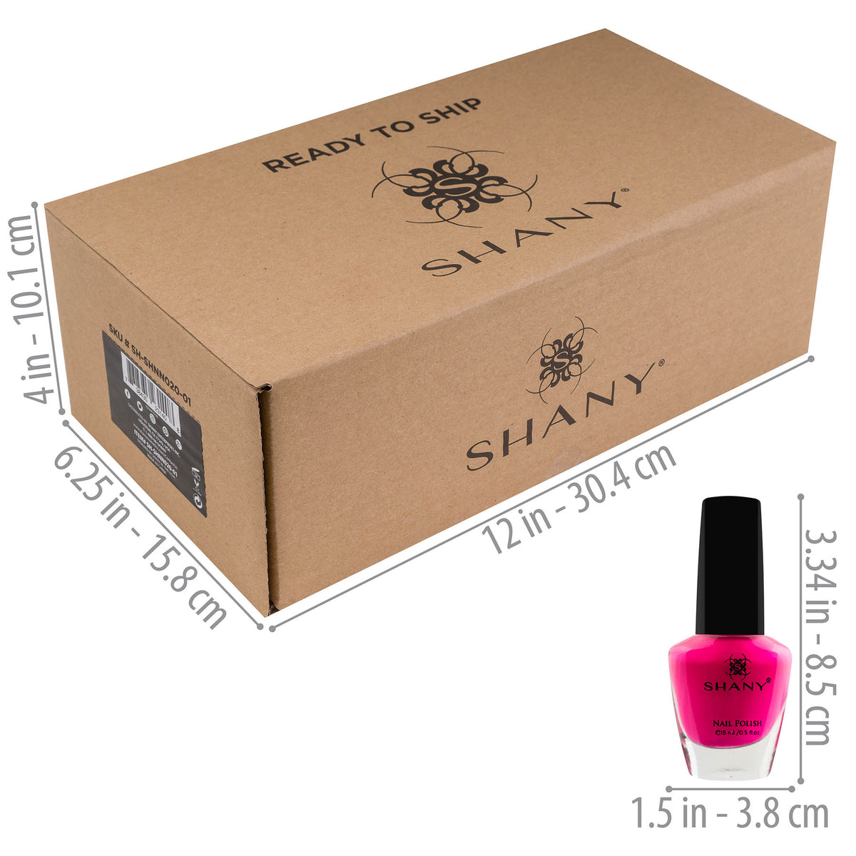 SHANY Cosmopolitan Nail Polish Set - URBANE - ITEM# SH-SHNN020-01 - Best seller in cosmetics NAIL POLISH category
