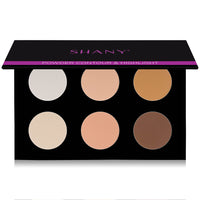 SHANY Powder Contour & Highlighter Sculpting Palette - Refill for the 6 Layer Mini Masterpiece Collection Makeup Set - SHOP POWDER - FACE POWDER - ITEM# SH-6L-03