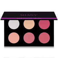 SHANY Shimmer & Matte Blush/Highlighter Face Palette - Layer 4 - Refill for the 6 Layer Mini Masterpiece Collection Makeup Set - SHOP HIGHLIGHTER - BLUSH - ITEM# SH-6L-04