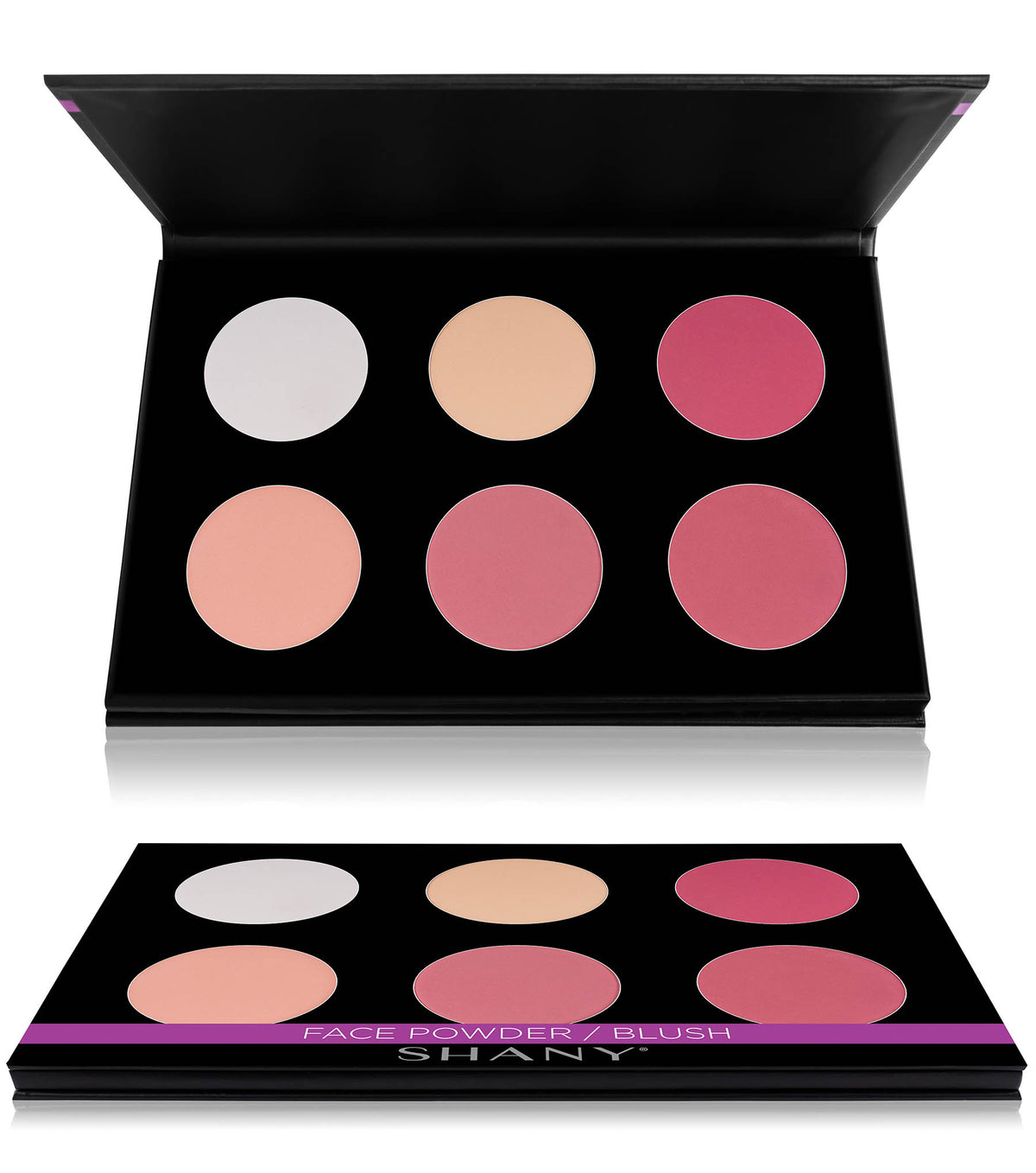 SHANY Shimmer & Matte Blush/Highlighter Palette Refill - HIGHLIGHTER - ITEM# SH-6L-04 - Blush highlighters face blusher makeup palette set,Contour bronzer pink glow illuminator natural girl,Mac elf glitter shimmer fare kit multi color cream,Blusher liquid balm powder women cheek best skin,Stick finish master cosmetic sparkly cheap tool - UPC# 700645935100