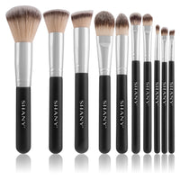 SHANY Black OMBRE Pro Essential Makeup Brush Set