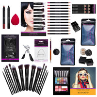 SHANY Holiday Makeup Bundle Set - Slay - SLAY - ITEM# SH-BUNDLE-7 - Makeup set train case Pre teen teens makeup set,first makeup set girls makeup 6 7 8 9 10 years old,Holiday Gift Set Beginner Makeup tools brush sets,Mothers day gift makeup for her women best gift,Christmas gift Dress-Up Toy pretend Makeup kit set - UPC# 700645942177