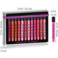 SHANY The Wanted Ones - Multi Colored Lip Gloss Set - WANTED ONES - ITEM# SH-LPGL-A - Best seller in cosmetics LIP SETS category