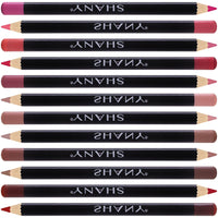 SHANY Dreamy Dozen Matte Cosmetics Lip Liner Set Vegan