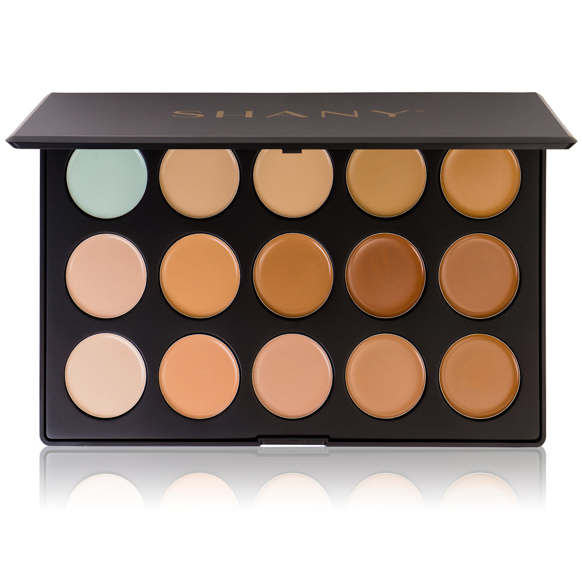 SHANY CONTOUR CAMO Professional Cream Foundation Color Palette ,Foundation Primer ,Camouflage Concealer Makeup Palette - Contour Camo - SHOP CONTOUR CAMO - FOUNDATION - ITEM# SH-PL0015