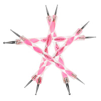 SHANY Marbleizing Dotting Pen Nail Brush Sets -  - ITEM# SH-RED-DOTTING-L - Best seller in cosmetics NAIL ART category