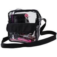 SHANY Clear All-Purpose Cross-Body Messenger Bag