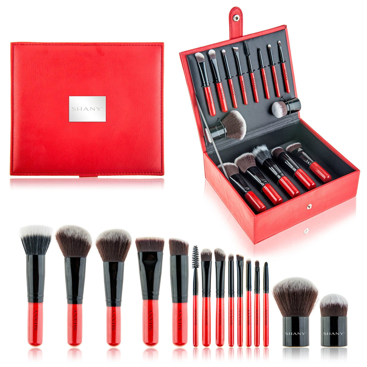 SHANY Vanity Vox Brush set with Storage Box and Stand