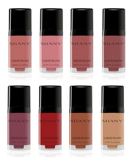 SHANY Paraben Free HD Liquid Blush - DISTINTIVE - DISTINTIVE - ITEM# BL-G - Blush highlighters face blusher makeup palette set,Contour bronzer pink glow illuminator natural girl,Mac elf glitter shimmer fare kit multi color cream,Blusher liquid balm powder women cheek best skin,Stick finish master cosmetic sparkly cheap tool - UPC# 082045221404