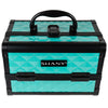 SHANY Makeup Train Case W/ Mirror - Turquoise