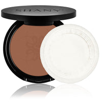 SHANY Two Way Foundation -Oil Free -DARK TAN