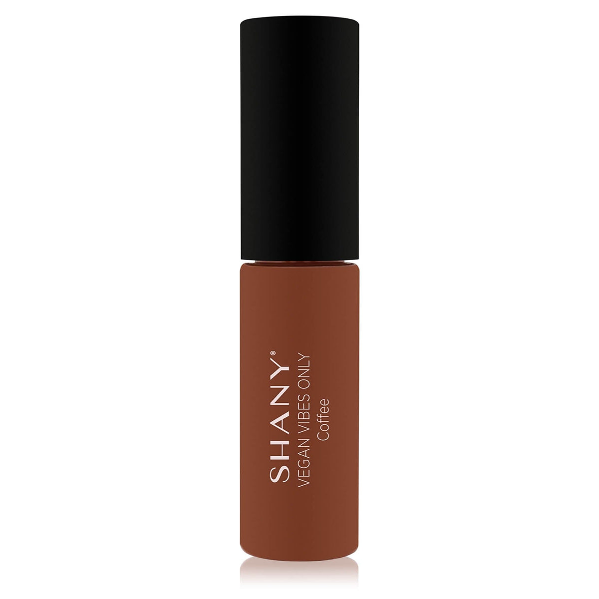 SHANY Vegan Vibes Liquid Lipstick Matte Lip Color Long-Lasting Matte Finish Lip Stain Lip Makeup - COFFEE - SHOP COFFEE - LIQUID LIPSTICK - ITEM# SH-0012LP-M16