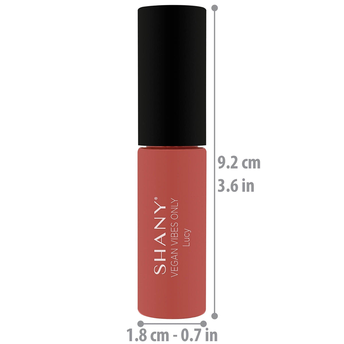 SHANY Vegan Vibes Liquid Lipstick Matte - LUCY - LUCY - ITEM# SH-0012LP-M20 - Best seller in cosmetics LIQUID LIPSTICK category