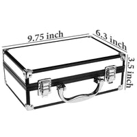 SHANY Makeup Train Case Aluminum Makeup Set - Black - BLACK - ITEM# SH-10402-BK - Best seller in cosmetics MAKEUP SETS category