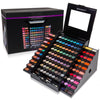 SHANY Elevated Essentials Makeup Set - All-in-One Makeup Kit with 72 Eyeshadows, 28 Lip Colors, 18 Gel Eyeliners, 10 Blushes, 1 Eye Primer, and 1 Cream Concealer - SHOP ESSENTIALS - MAKEUP SETS - ITEM# SH-190