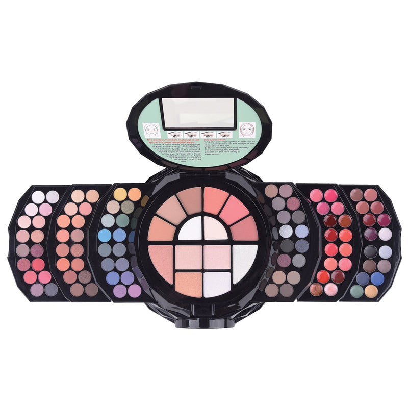 SHANY All In One FLOWERS Makeup Set - Ultimate Fancy Makeup Kit - Eyeshadows, Lip colors, Face Powders , Highlighters, and Blushes. - SHOP FLOWERS - MAKEUP SETS - ITEM# SH-195