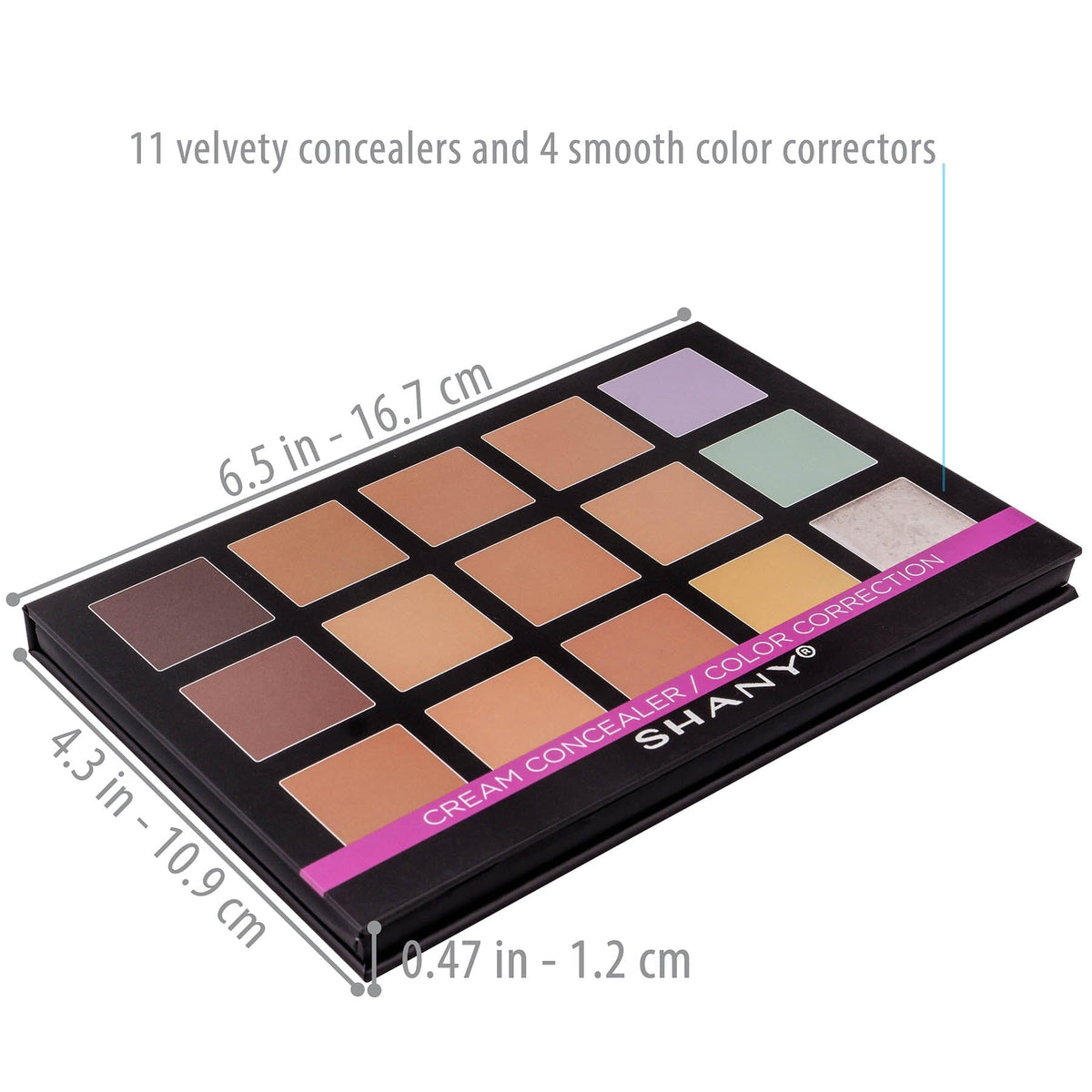 SHANY Cream Concealer/Color Correction Palette Refill - CONCEALER - ITEM# SH-4L-1 - Best seller in cosmetics CONCEALER category