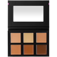 SHANY Foundation Contour & Highlight Palette  Refill - FOUNDATION - ITEM# SH-4L-2 - Foundation makeup primer stick powder cream liquid,Concealer full coverage age rewind corrector cheap,liquid foundation makeup palette set kit base vega,Natural quick dry oily combination sensitive skin,Permanent waterproof professional matte makeup kit - UPC# 700645942351