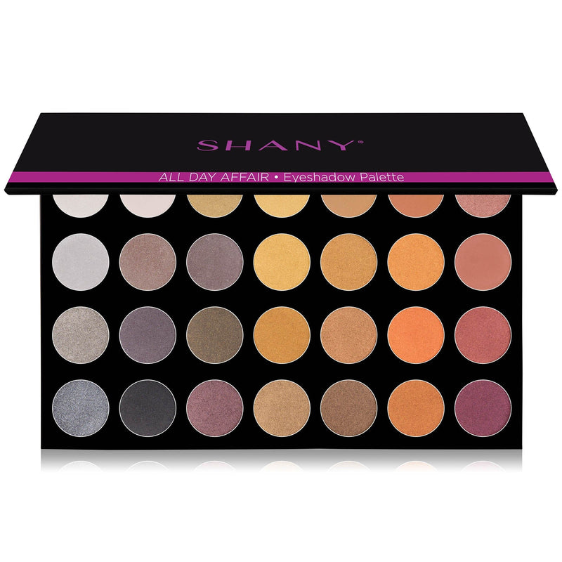 SHANY The Masterpiece 28 Colors Eye shadow Bronzer Palette - ALL DAY AFFAIR - SHOP ALL DAY AFFAIR - EYE SHADOW SETS - ITEM# SH-7L-004