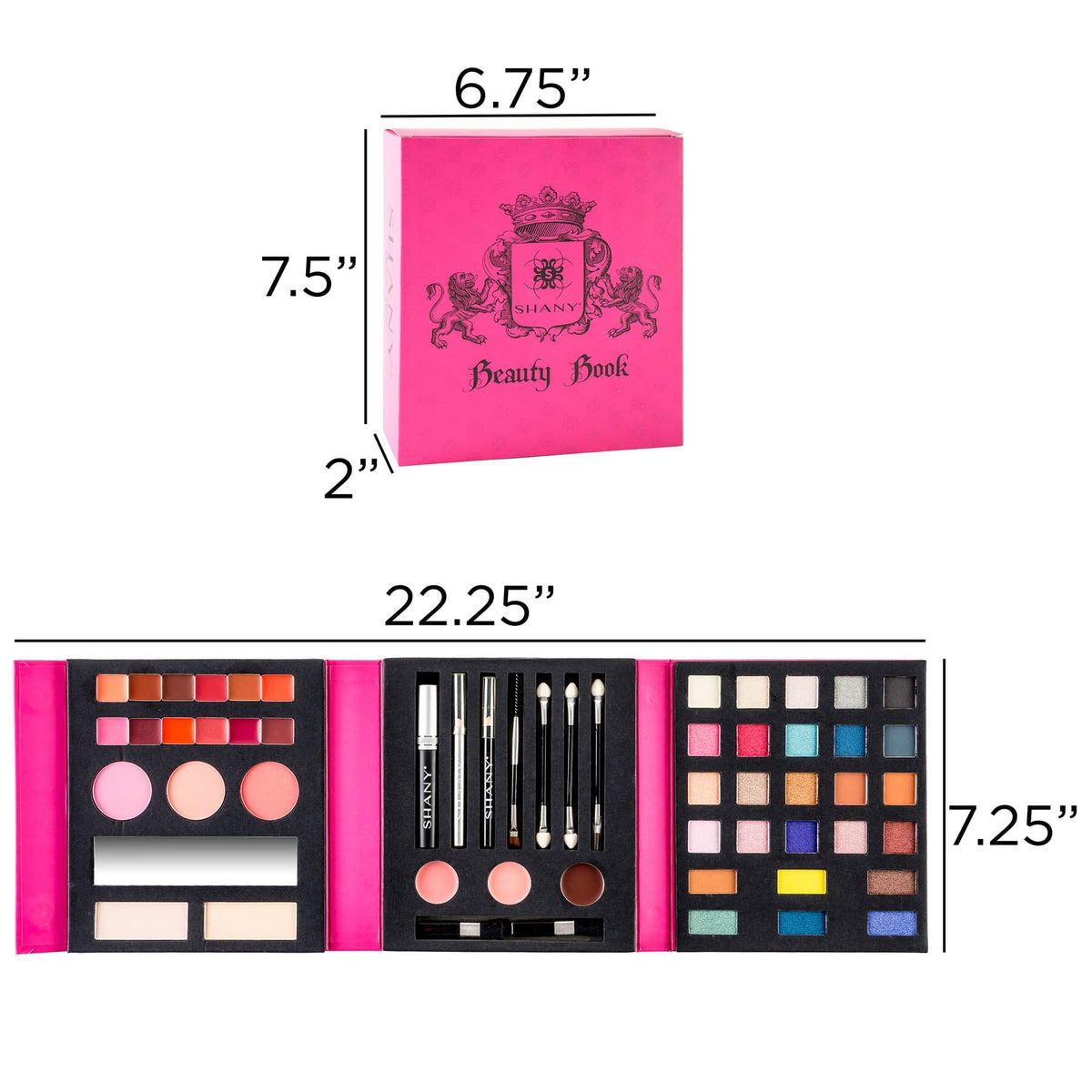 SHANY Beauty Book All in One Makeup Set -  - ITEM# SH-BEAUTYBOOK-B - Best seller in cosmetics MAKEUP SETS category