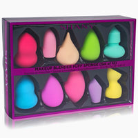 SHANY Makeup Blender Beauty Puff Sponge Set -  - ITEM# SH-BLENDER-01 - Blender foundation brushes beauty organizer kit,Wonder Beauty make-up blender puff paw Boun Beauty,Makeup Sponge Set Blender Sponges cosmetics sponge,High-definition bs mall Foam Wedges beauty makeup,Brush storage cleanser silicone  applicators pop - UPC# 616450440817