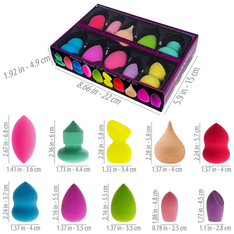 SHANY Makeup Blender Beauty Puff Sponge Set -  - ITEM# SH-BLENDER-01 - Best seller in cosmetics APPLICATORS category