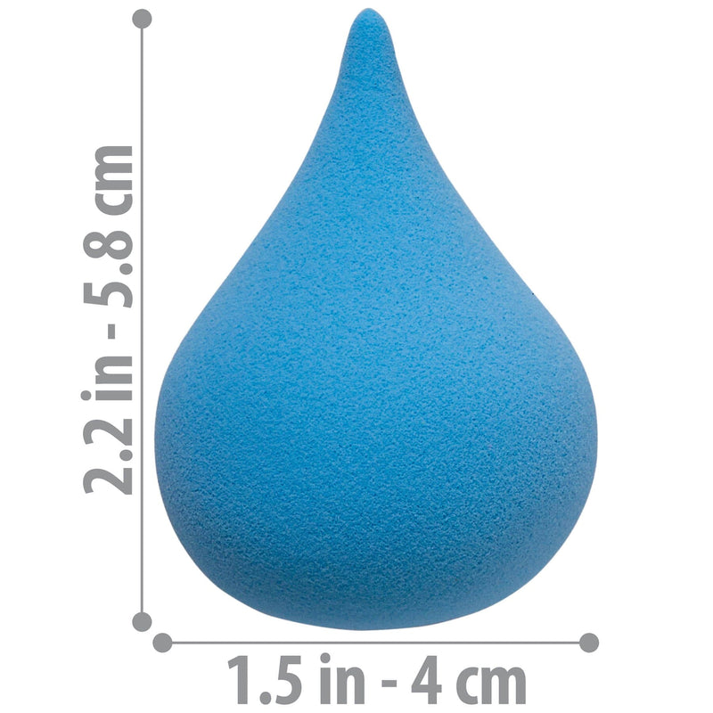 SHANY Pretty & Precise Makeup Blender Sponge - Blue - BLUE - ITEM# SH-BLENDER-BL - Best seller in cosmetics APPLICATORS category