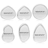 SHANY Transparent Silicon Gel Makeup Foundation Blender Sponge Clear Puff - SHOP  - APPLICATORS - ITEM# SH-BLENDER-CL-PARENT