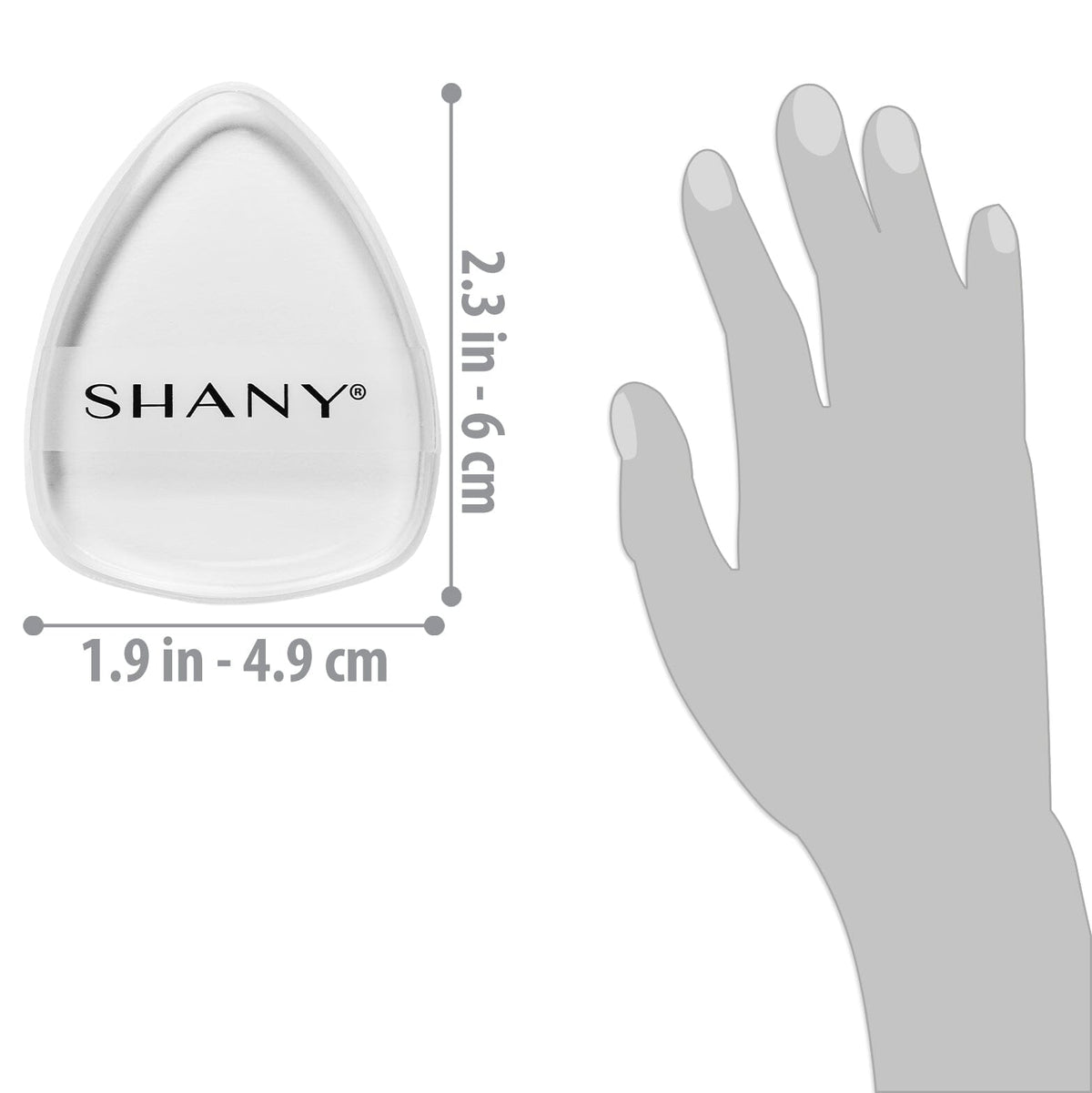 SHANY Stay Jelly Silicone Blender Sponge - Tear Drop - TEAR DROP - ITEM# SH-BLENDER-CL3 - Best seller in cosmetics APPLICATORS category