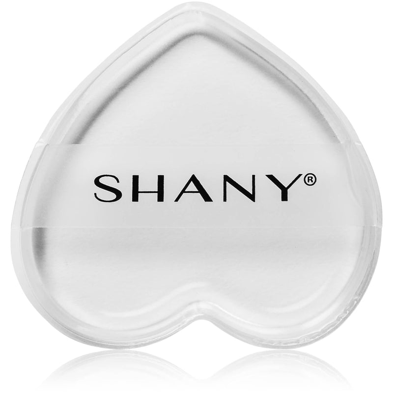 SHANY Stay Jelly Silicone Sponge - Clear & Non-Absorbent Makeup Blending Sponge for Flawless Application with Foundation - HEART - SHOP HEART - APPLICATORS - ITEM# SH-BLENDER-CL6