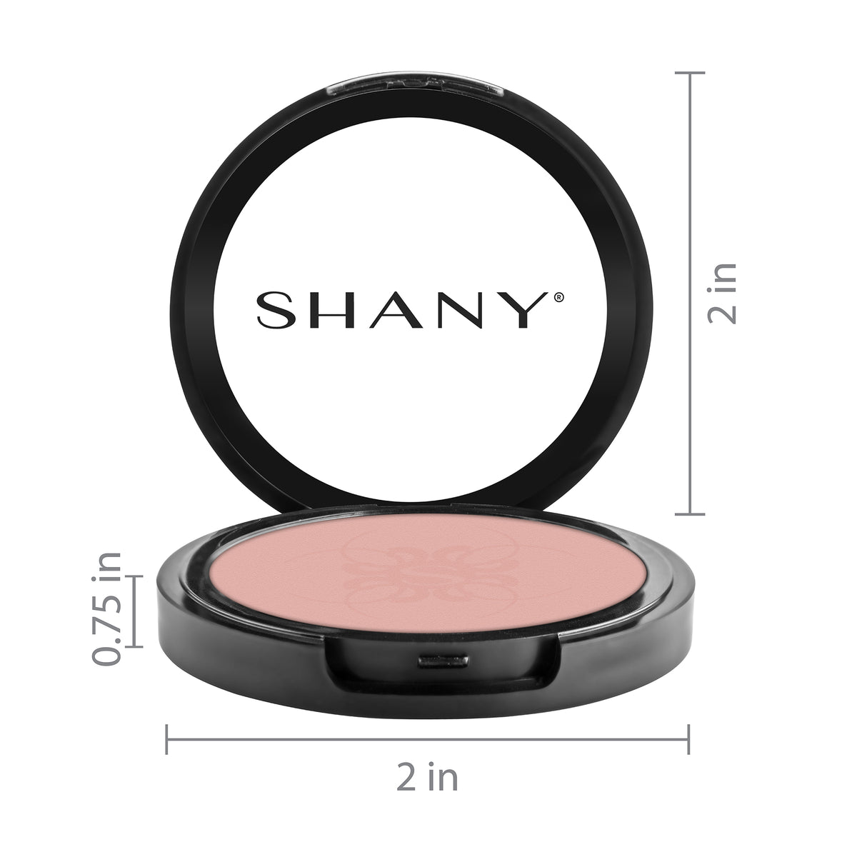 SHANY Powder Blush Made In USA Paraben Free - HALO GLOW - HALO GLOW - ITEM# SH-BP1012 - Best seller in cosmetics BLUSH category