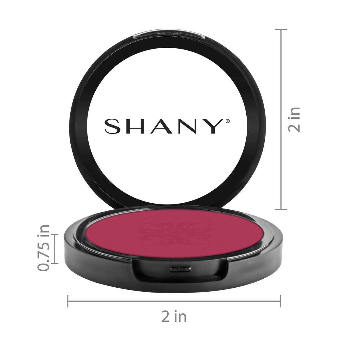 SHANY Powder Blush USA Made Paraben Free - ROMANCE GLOW - ROMANCE GLOW - ITEM# SH-BP1013 - Best seller in cosmetics BLUSH category