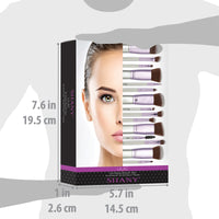 SHANY Lilac Professional Makeup Brush Set - LILAC - ITEM# SH-BR0014-LC - Best seller in cosmetics BRUSH SETS category