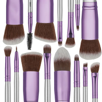 SHANY Lilac Professional Makeup Brush Set