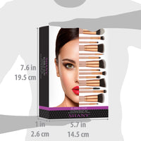 SHANY Bubble Gum Professional Makeup Brush Set - BUBBLE GUM - ITEM# SH-BR0014-LP - Best seller in cosmetics BRUSH SETS category