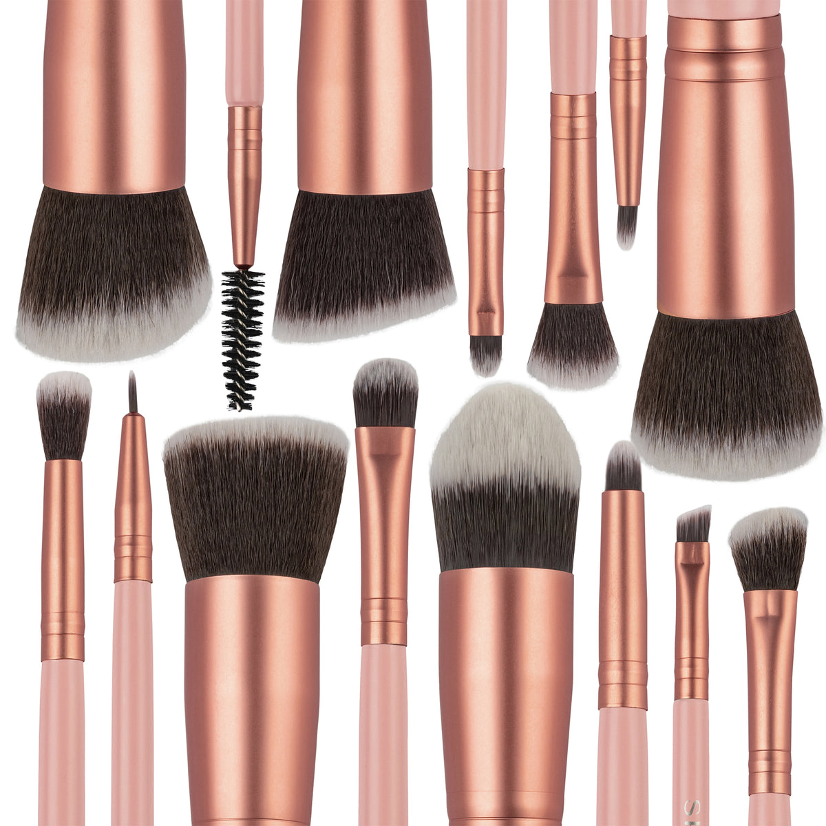SHANY Bubble Gum Professional Makeup Brush Set