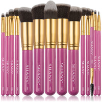 SHANY Lily Professional Makeup Brush Set - LILY - ITEM# SH-BR0014-PK - makeup contour brush set Holiday gift for her mom,it cosmetics brushes BH brush set BS-MALL Makeup,morphe brush set Makeup Brushes Premium Synthetic,cosmetics brush set applicator makeup brush sets,makeup brush set with case Zoreya brush bag makeup - UPC# 810028463912