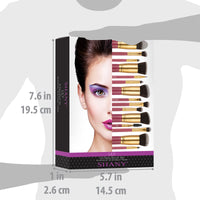 SHANY Lily Professional Makeup Brush Set - LILY - ITEM# SH-BR0014-PK - Best seller in cosmetics BRUSH SETS category