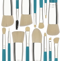 SHANY Turquoise Professional Makeup Brush Set