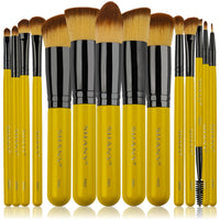 SHANY Canary Professional Makeup Brush Set - CANARY - ITEM# SH-BR0014-YL - makeup contour brush set Holiday gift for her mom,it cosmetics brushes BH brush set BS-MALL Makeup,morphe brush set Makeup Brushes Premium Synthetic,cosmetics brush set applicator makeup brush sets,makeup brush set with case Zoreya brush bag makeup - UPC# 810028463929