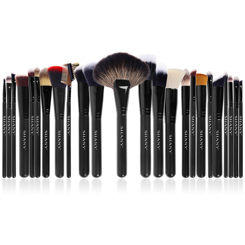 SHANY Makeup Brushes The Masterpiece Pro Signature Makeup Brush Set - Foundation Powder Concealers Eye Shadow brushes, Synthetic Bristle with Wooden handles , Premium Gift Packaging - 24pcs - SHOP  - BRUSH SETS - ITEM# SH-BR005-PARENT