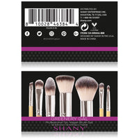 SHANY I love Bamboo - Petite Bamboo Makeup Brush Set - GREENERY GAL - ITEM# SH-BR006-BM - makeup contour brush set Holiday gift for her mom,it cosmetics brushes BH brush set BS-MALL Makeup,morphe brush set Makeup Brushes Premium Synthetic,cosmetics brush set applicator makeup brush sets,makeup brush set with case Zoreya brush bag makeup - UPC# 810028463844