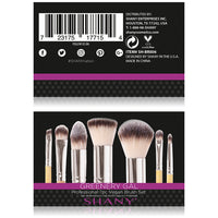 SHANY I love Bamboo - Petite Bamboo Makeup Brush Set - GREENERY GAL - ITEM# SH-BR006-BM - makeup contour brush set Holiday gift for her mom,it cosmetics brushes BH brush set BS-MALL Makeup,morphe brush set Makeup Brushes Premium Synthetic,cosmetics brush set applicator makeup brush sets,makeup brush set with case Zoreya brush bag makeup - UPC# 810028463844