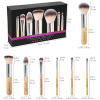 SHANY I love Bamboo - Petite Bamboo Makeup Brush Set - GREENERY GAL - ITEM# SH-BR006-BM - Best seller in cosmetics BRUSH SETS category
