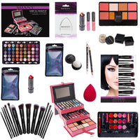 SHANY Holiday Makeup Bundle Set - Rizz - RIZZ - ITEM# SH-BUNDLE-8 - Makeup set train case Pre teen teens makeup set,first makeup set girls makeup 6 7 8 9 10 years old,Holiday Gift Set Beginner Makeup tools brush sets,67 41 teen preteen make up bundle all in one case,Christmas gift Dress-Up Toy pretend Makeup kit set - UPC# 810028464070