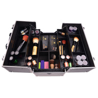 SHANY Essential Pro Makeup Train Case - Platinum
