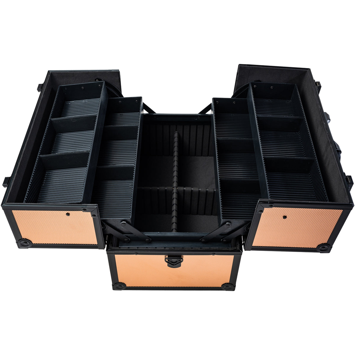 SHANY Essential Pro Makeup Train Case - Black Rose