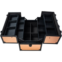 SHANY Essential Pro Makeup Train Case - Black Rose