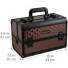 SHANY Fantasy Collection Makeup Train Case - Copper - COPPER - ITEM# SH-C20-CP - Best seller in cosmetics MAKEUP TRAIN CASES category