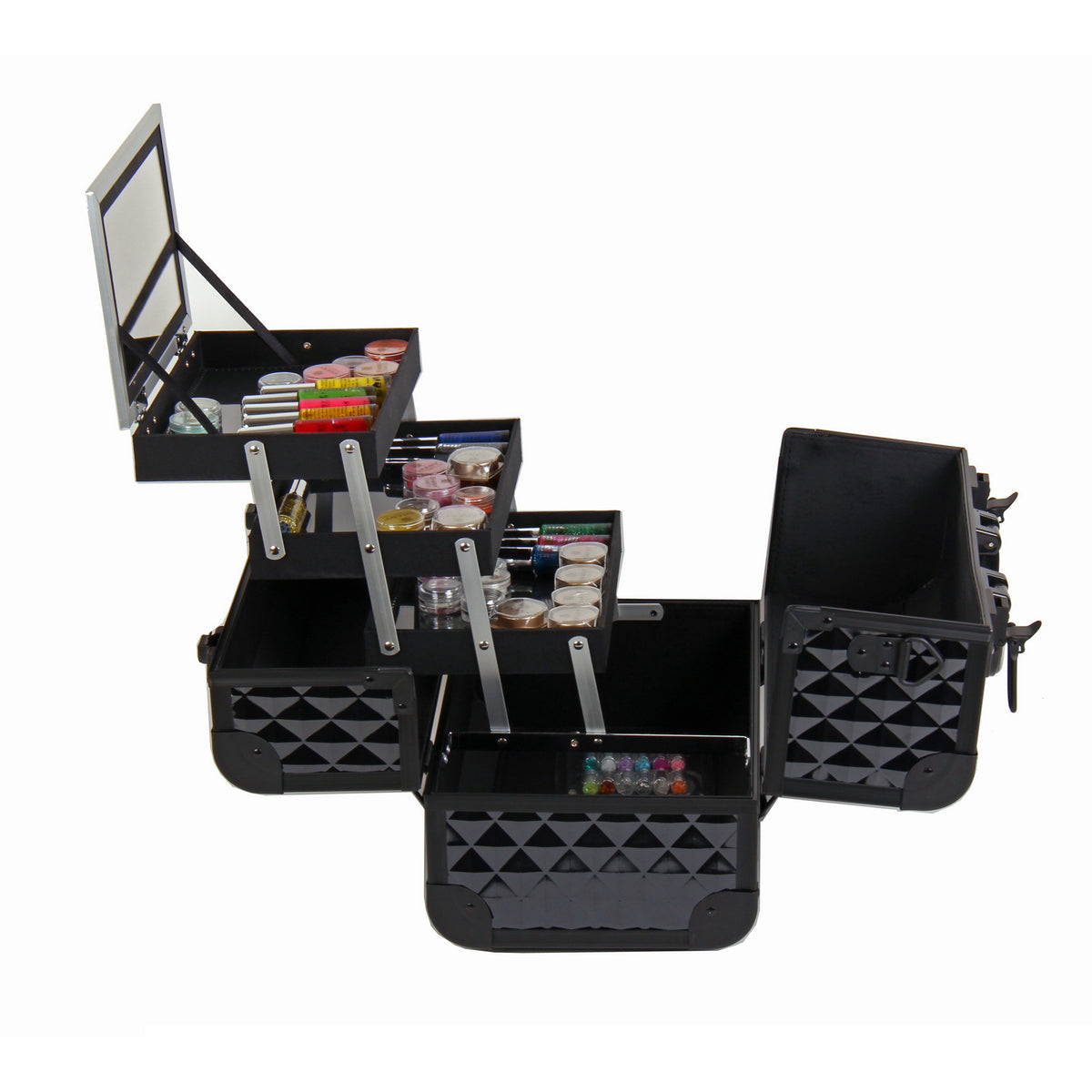 SHANY Fantasy Collection Makeup Train Case - Onyx Black